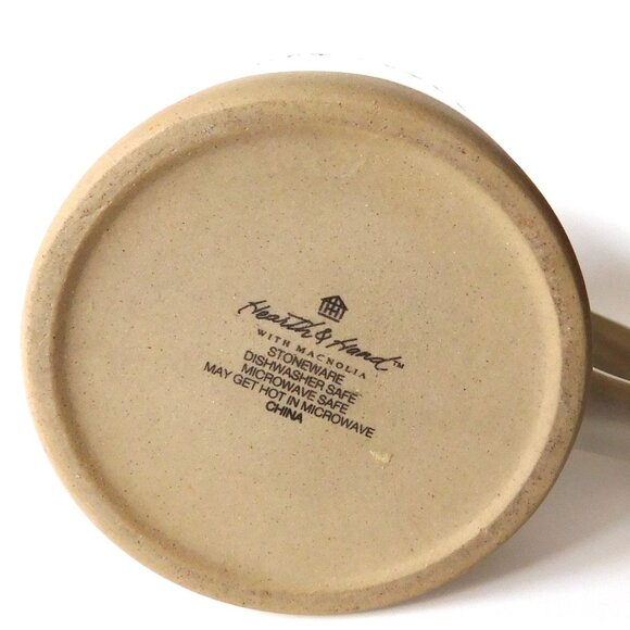 Magnolia Hearth & Hand Stoneware Coffee Mug - Go After It    Holds 12 oz - Picture 5 of 6